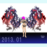 2013年1月のAsasaneの絵！